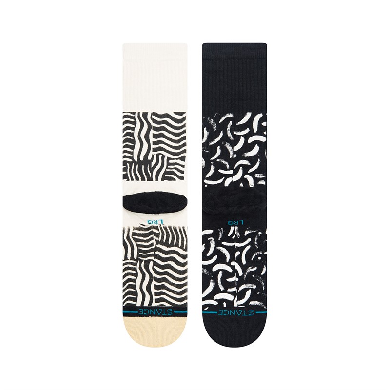 STANCE Cult X STANCE Crew Socks Black