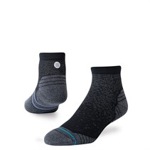 STANCE Cushioned Running Quarter Socks Black