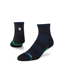 STANCE Unisex Grip Running Kwartier Sokken Donkerblauw