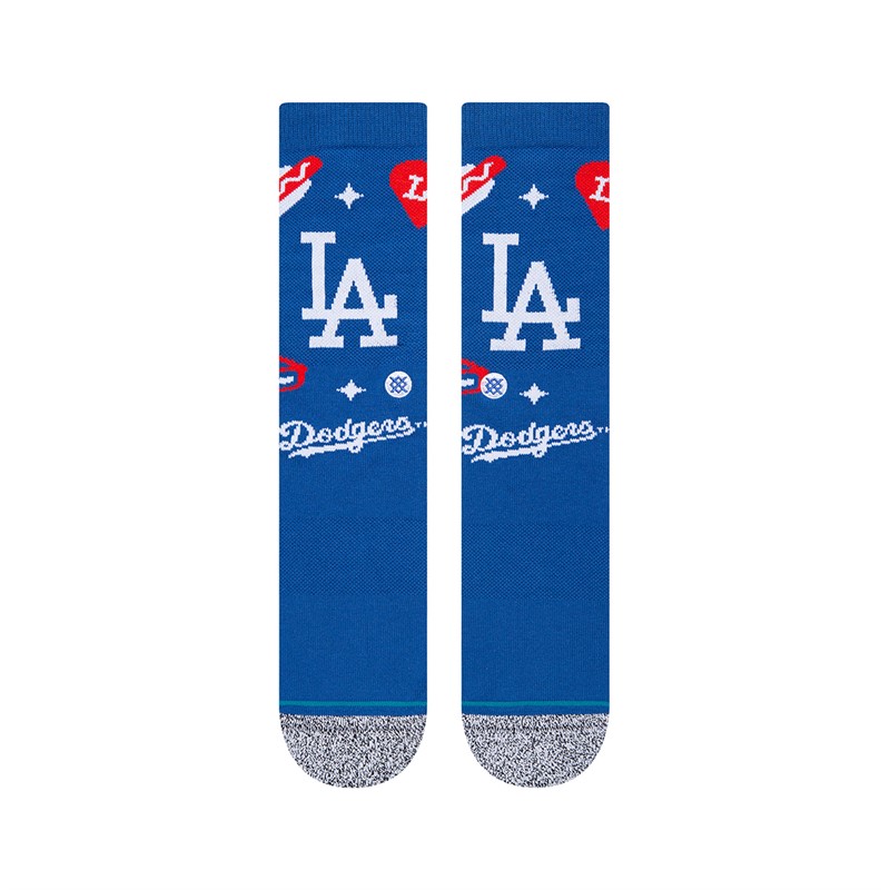 STANCE Unisex All Gender MLB La Landmark Skarpety Niebieski