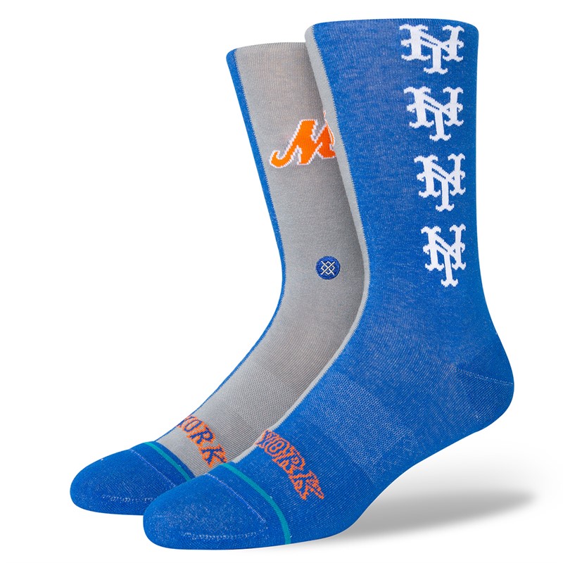 STANCE Unisex All Gender Mlb Mets Split Skarpety Multis