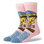 STANCE Looney Tunes Tweety Crew Socks Pink