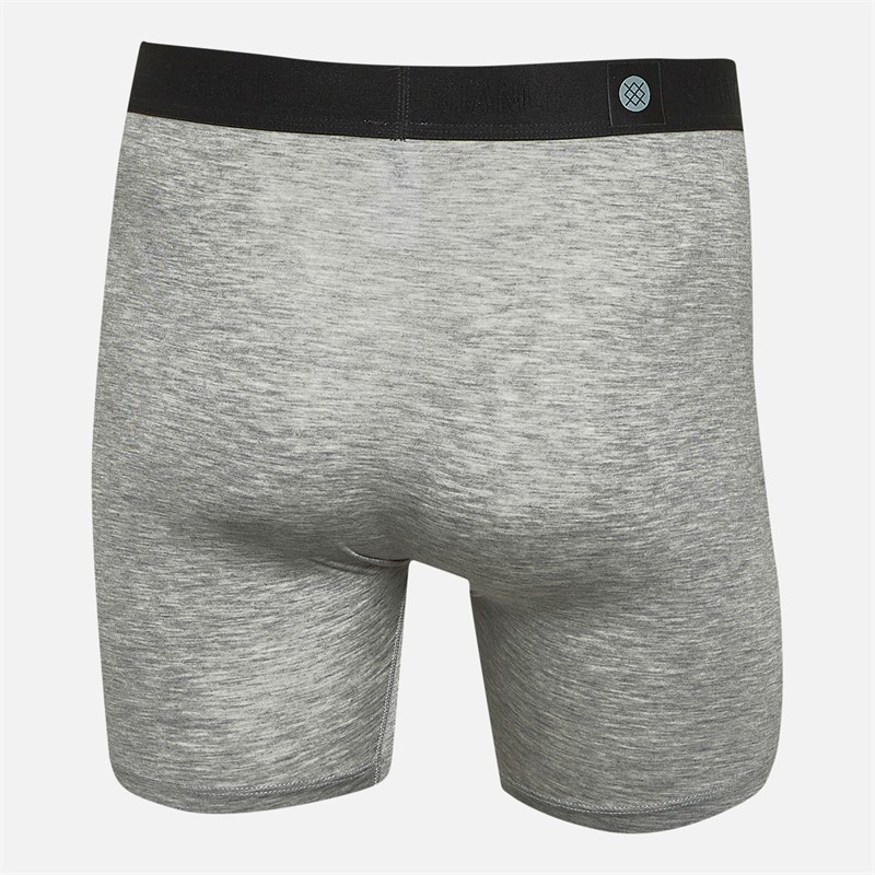 STANCE Mens Staple Boxers Heather Grey