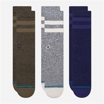 STANCE Joven Three Pack Cushioned Crew Socks Grey