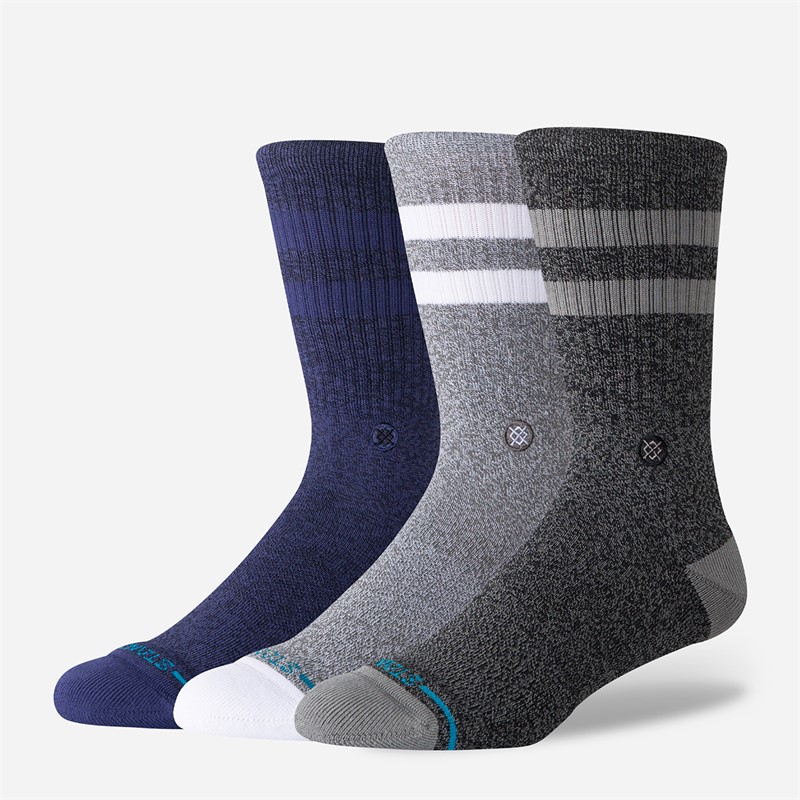 STANCE Joven Three Pack Cushioned Crew Socks Grey