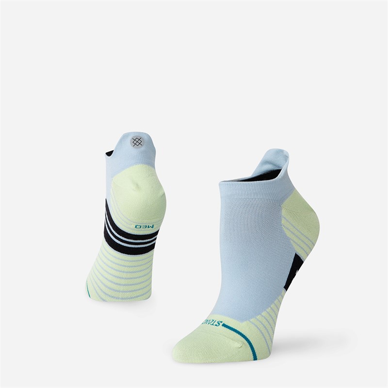 STANCE Womens Minimal Light Tab Running Socks Ice Blue