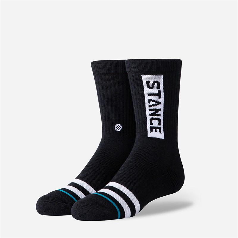STANCE Kids OG Crew Socks Black