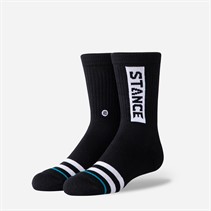 STANCE Kids OG Crew Socks Black