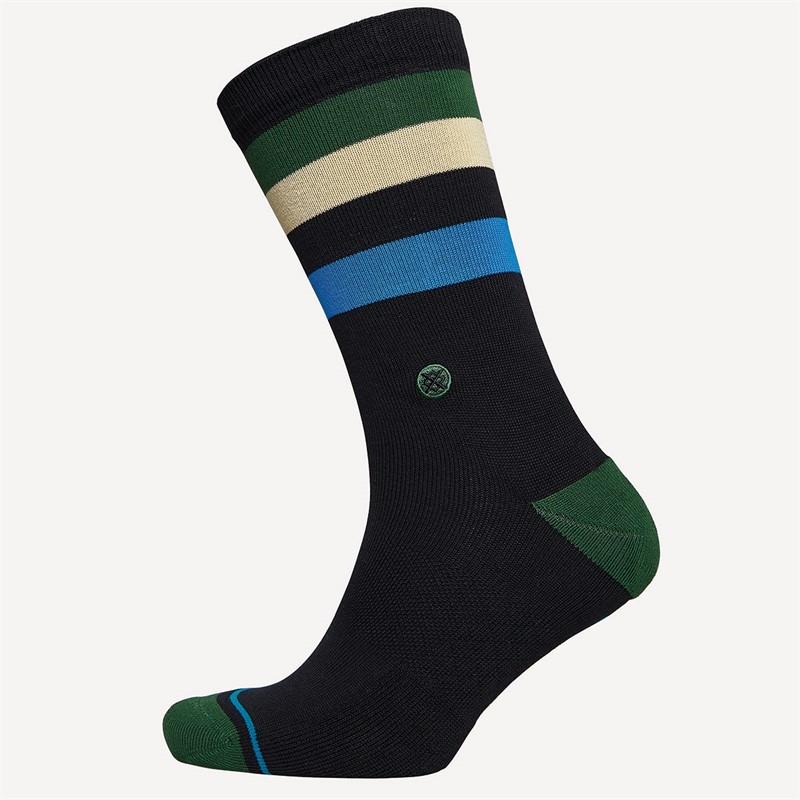 STANCE NBA Milwaukee Bucks Cushioned Crew Socks Dark Green