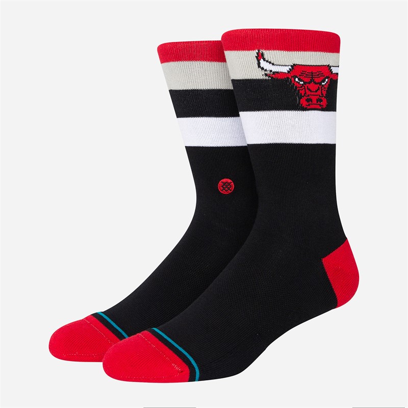 STANCE NBA Chicago Bulls Cushioned Crew Socks Red