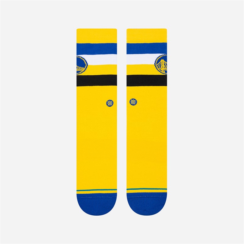 STANCE NBA Golden State Warriors Cushioned Crew Socks Royal