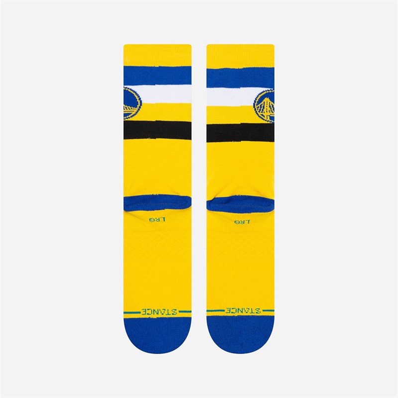 STANCE NBA Golden State Warriors Cushioned Crew Socks Royal