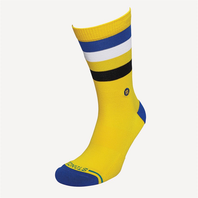 STANCE NBA Golden State Warriors Cushioned Crew Socks Royal