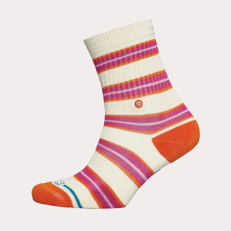 STANCE Kids Trailbound Three Pack Crew Socks Pink