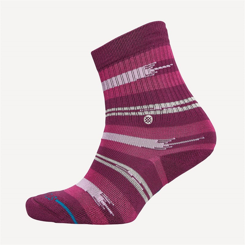 STANCE Kids Trailbound Three Pack Crew Socks Pink