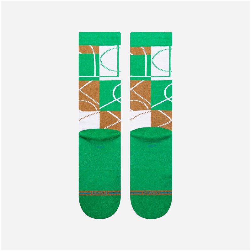 STANCE NBA Boston Celtics Zone Graphic Crew Socks Green