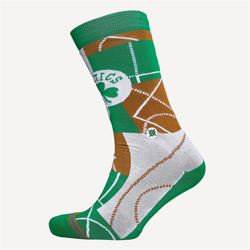 STANCE NBA Boston Celtics Zone Graphic Crew Socks Green