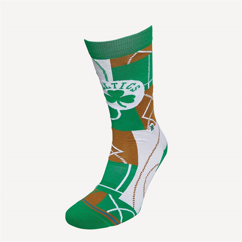 STANCE NBA Boston Celtics Zone Graphic Crew Socks Green