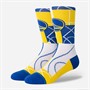 STANCE NBA Golden State Warriors Zone Graphic Crew Socks Royal