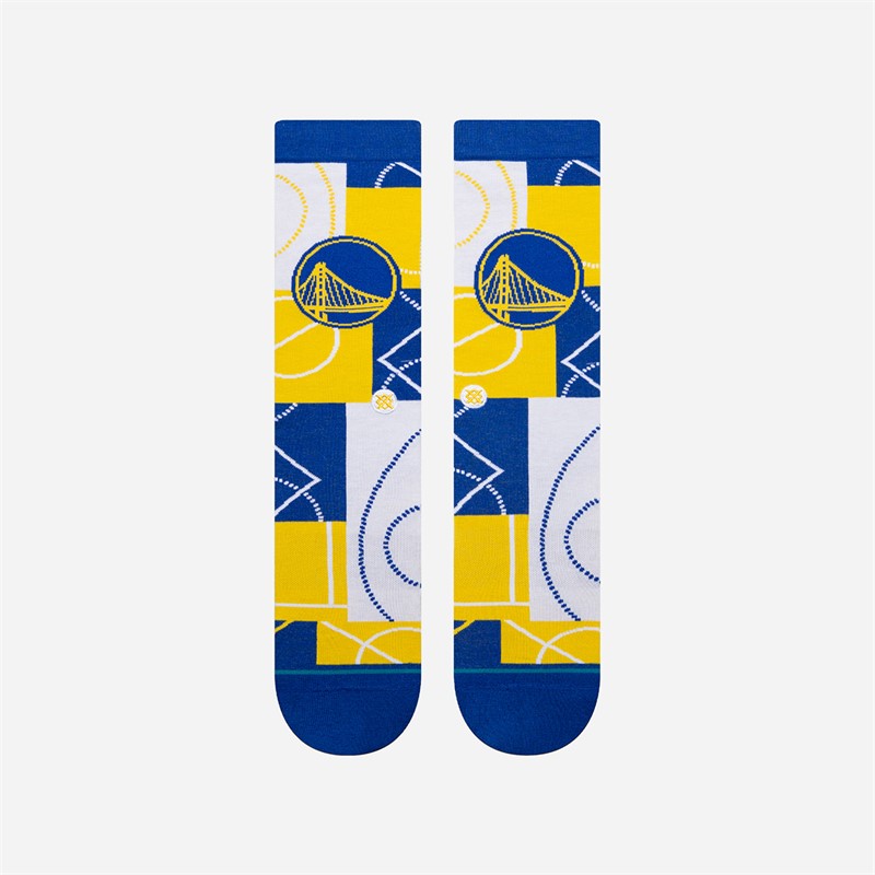 STANCE NBA Golden State Warriors Zone Graphic Crew Socks Royal