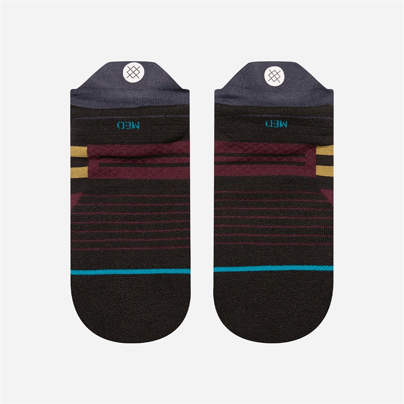 STANCE Womens So Sporty Light Tab Running Socks Black