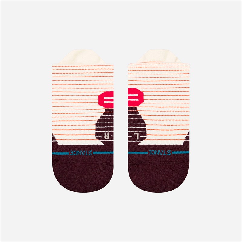 STANCE Womens Micro Light Tab Running Socks Magenta