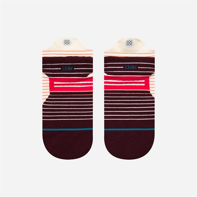 STANCE Womens Micro Light Tab Running Socks Magenta