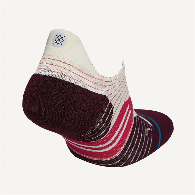 STANCE Womens Micro Light Tab Running Socks Magenta