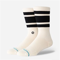 STANCE Boyd Cozy Crew Socks Black/White