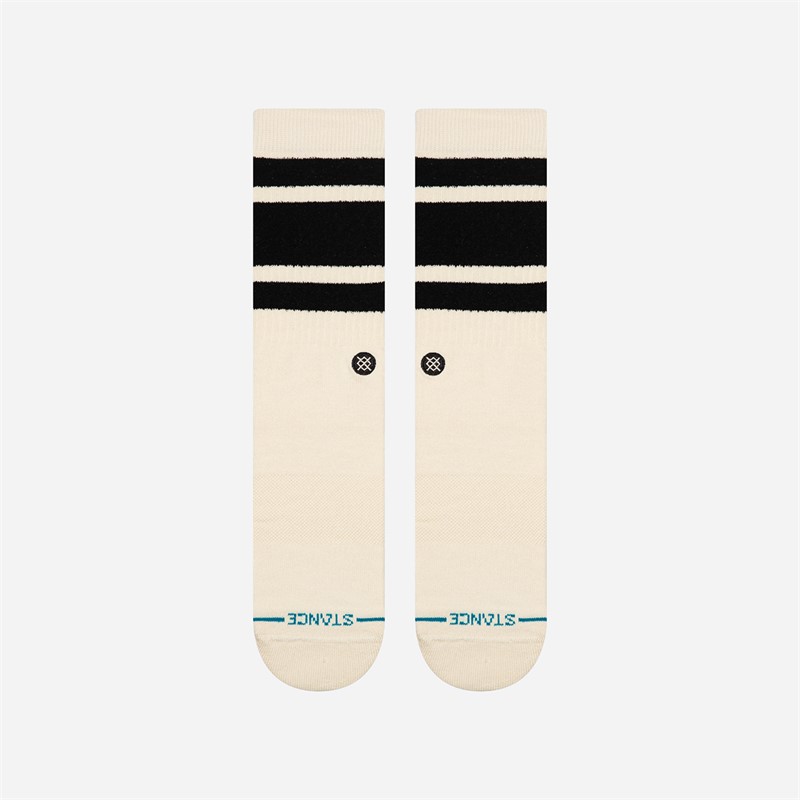 STANCE Boyd Cozy Crew Socks Black/White