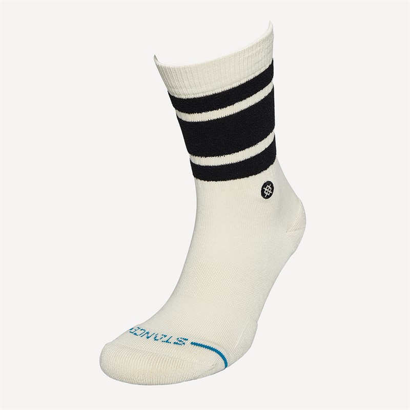 STANCE Boyd Cozy Crew Socks Black/White