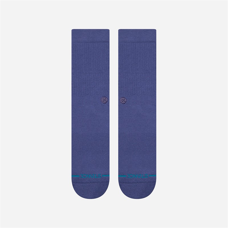STANCE Icon Crew Socks Indigo