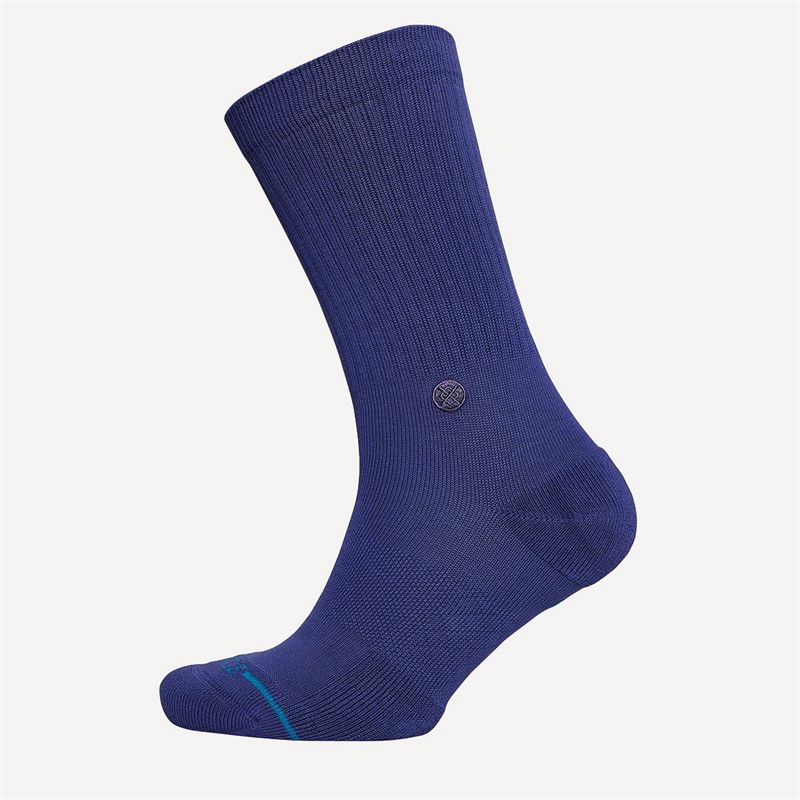 STANCE Icon Crew Socks Indigo