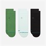 STANCE Icon Three Pack Crew Socks Ice Blue