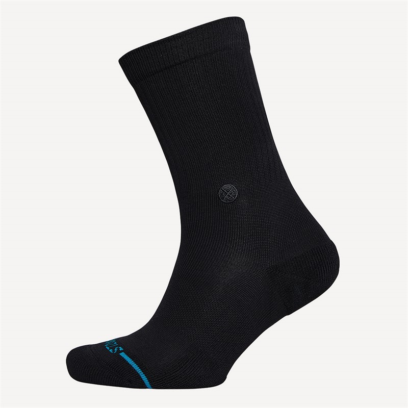 STANCE Icon Three Pack Crew Socks Ice Blue