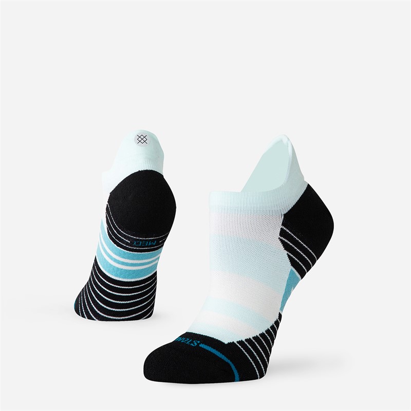 STANCE Womens Break Light Tab Running Socks Ice Blue