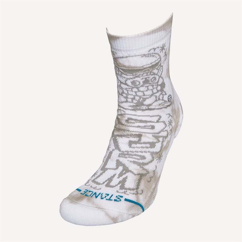 STANCE Kids Star Wars DJ Stormtrooper Graphic Crew Socks White