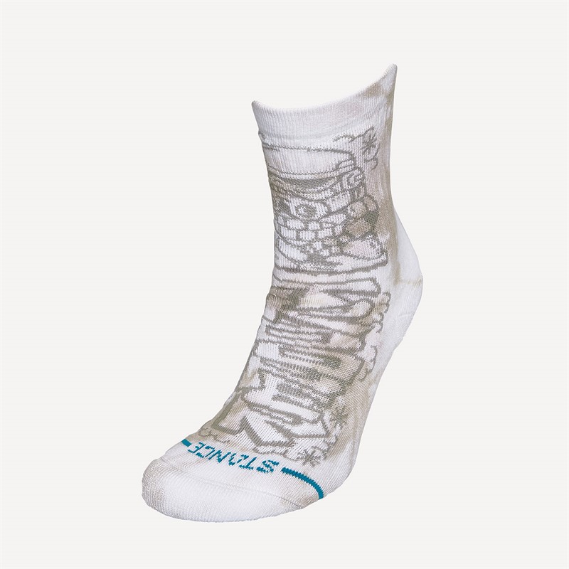 STANCE Kids Star Wars DJ Stormtrooper Graphic Crew Socks White