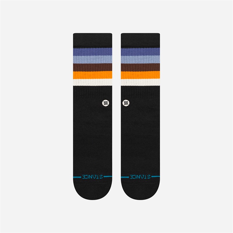 STANCE Maliboo Striped Crew Socks Indigo