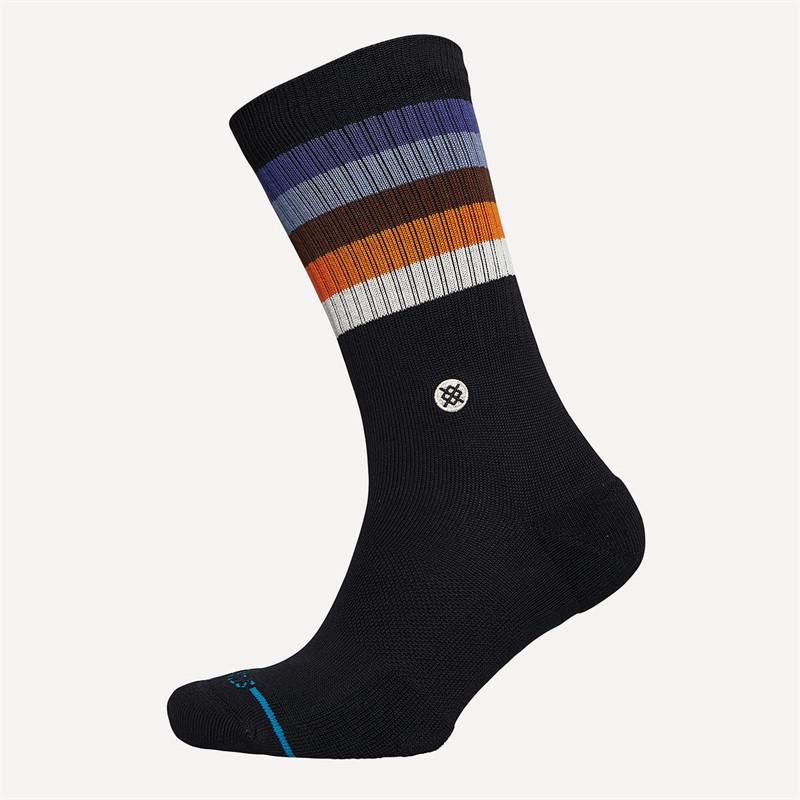 STANCE Maliboo Striped Crew Socks Indigo