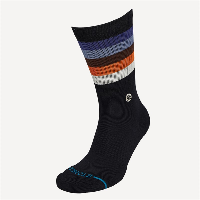 STANCE Maliboo Striped Crew Socks Indigo