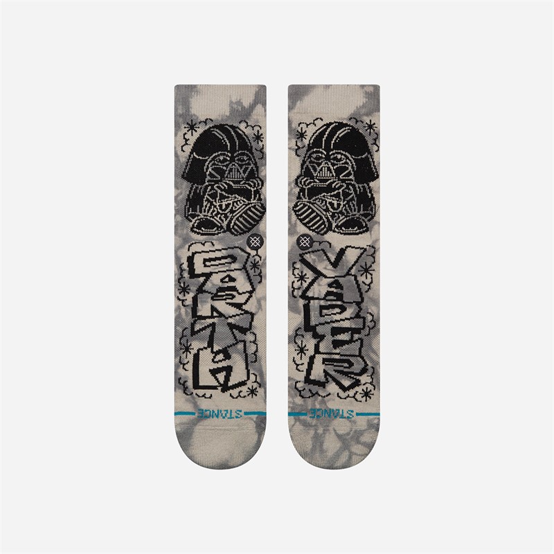 STANCE Star Wars DJ Darth Vader Graphic Crew Socks Black