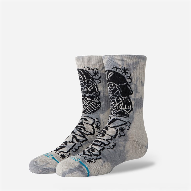 STANCE Kids Star Wars DJ Darth Vader Graphic Crew Socks Black