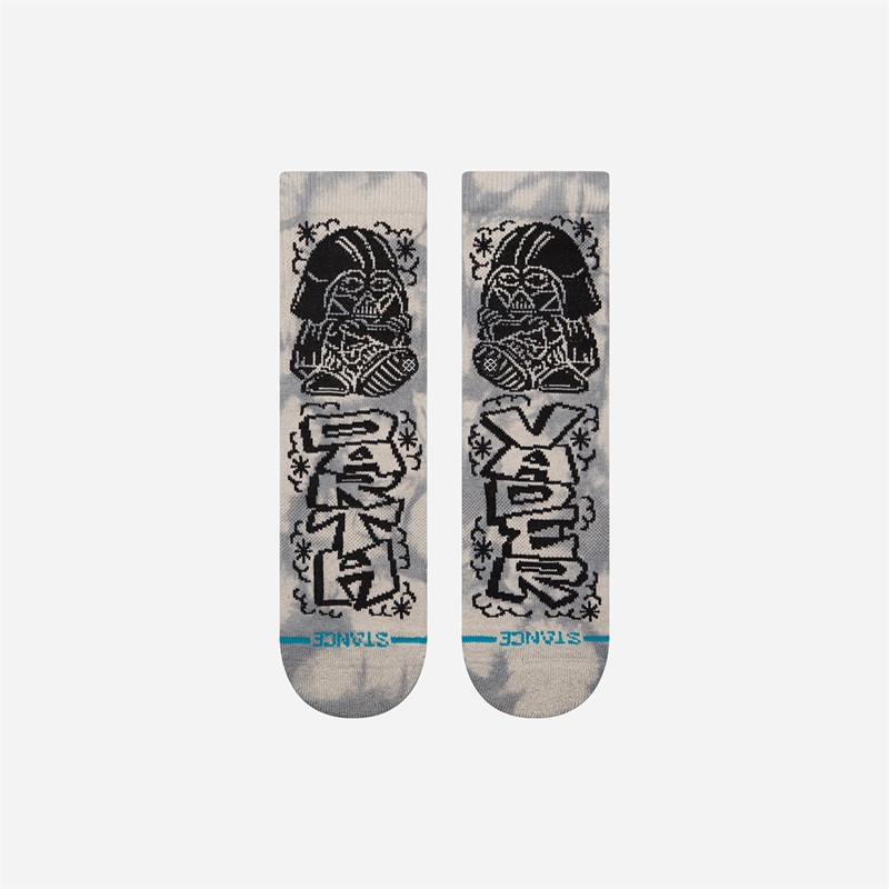 STANCE Kids Star Wars DJ Darth Vader Graphic Crew Socks Black