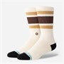 STANCE Boyd Striped Crew Socks Dark Brown