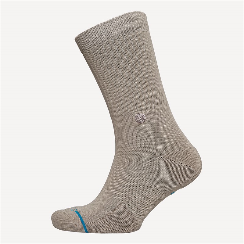 STANCE Icon Crew Socks String Grey