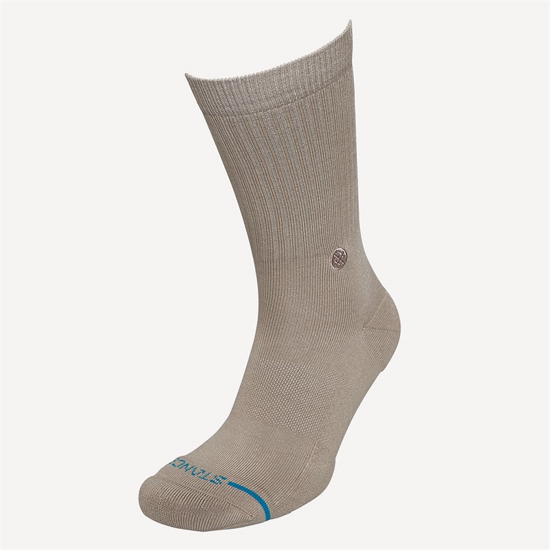 STANCE Icon Crew Socks String Grey