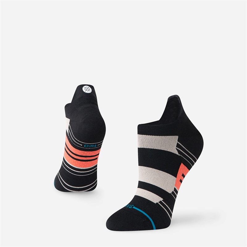 STANCE Womens Break Ultra Tab Running Socks String Grey