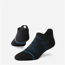 STANCE Off The Trail Graphic Light Tab Running Socks Black