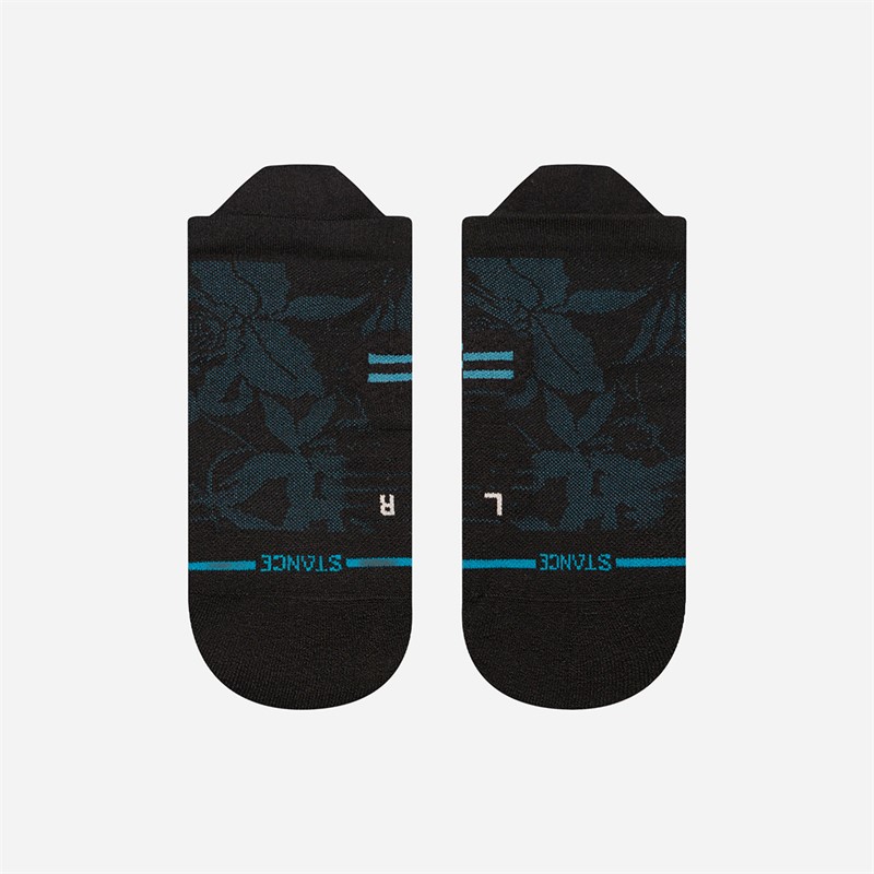 STANCE Off The Trail Graphic Light Tab Running Socks Black